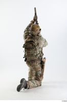  Photos Frankie Perry Army USA Recon - Poses kneeling shooting from a gun whole body 0005.jpg